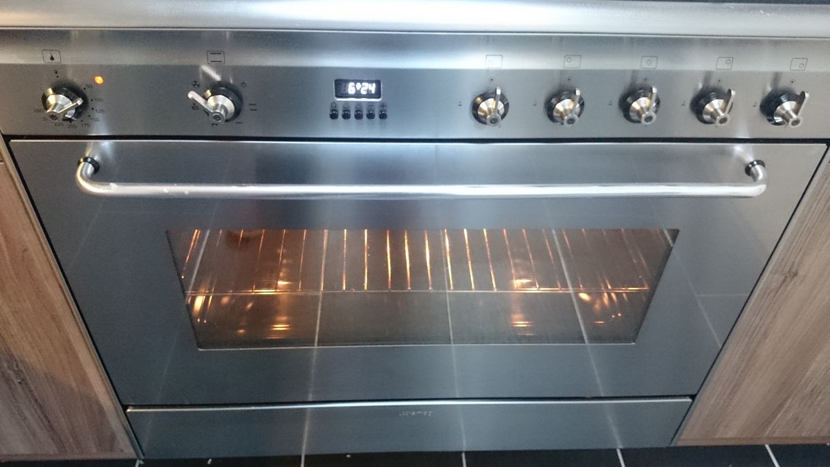 Pre-heat oven