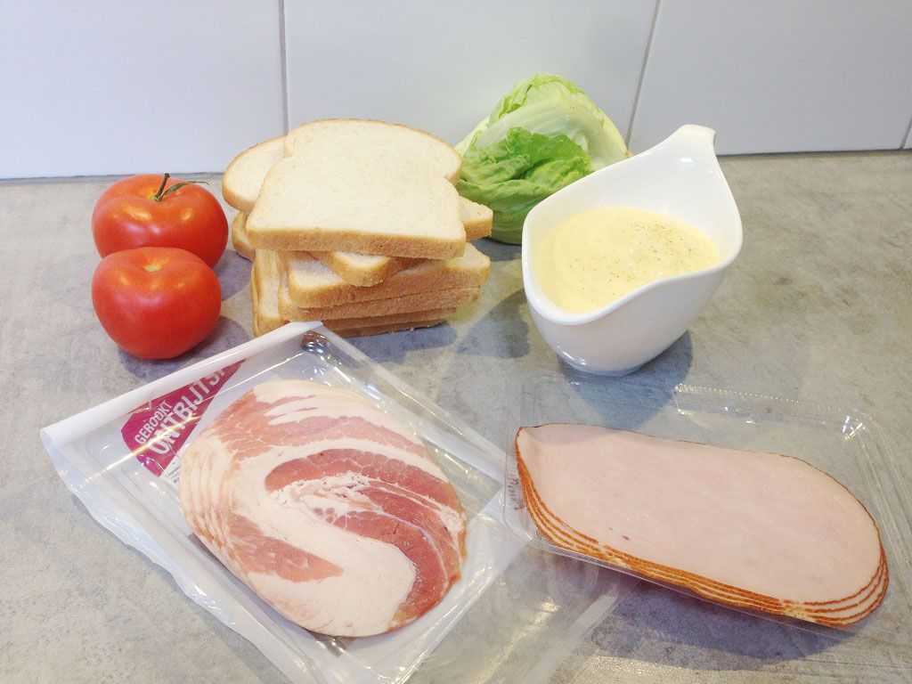 Turkey Club Sandwich Ingredients