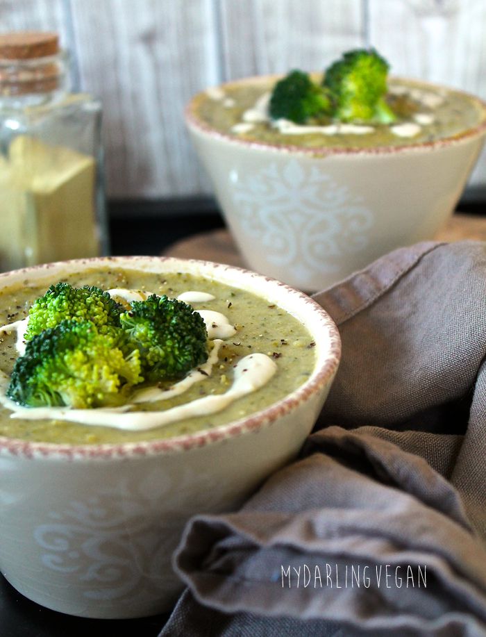 Cream of broccoli soup