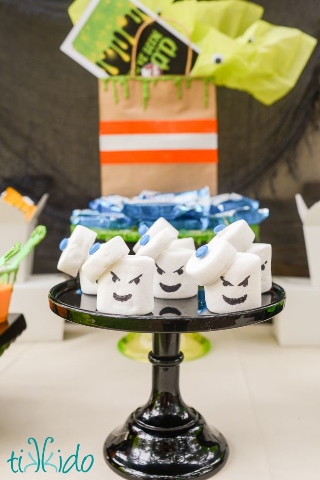 Ghostbusters stay puft marshmallow treats