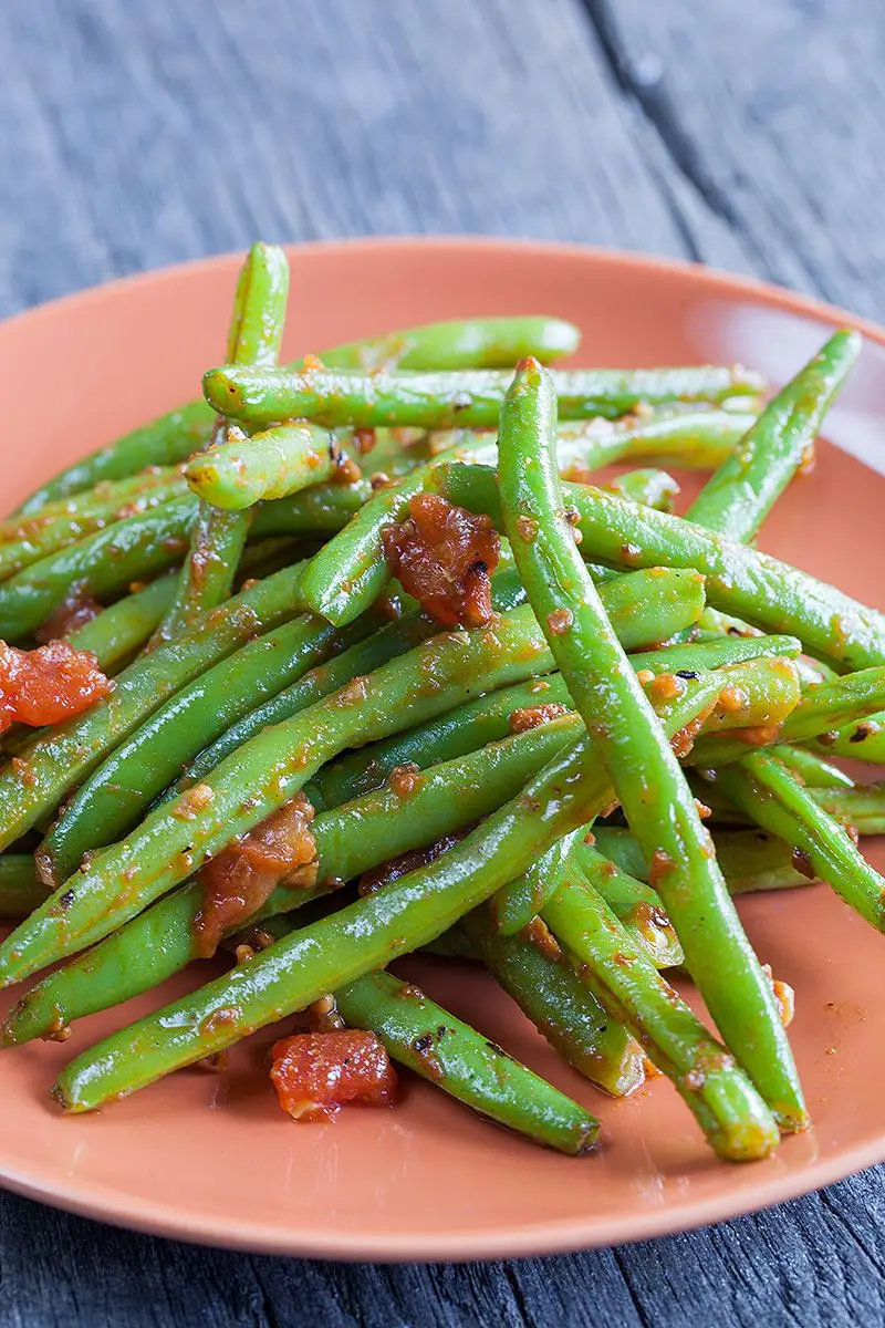 Oriental green beans | Ohmydish