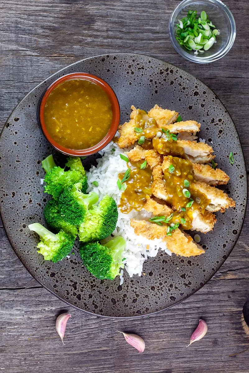 Chicken katsu curry