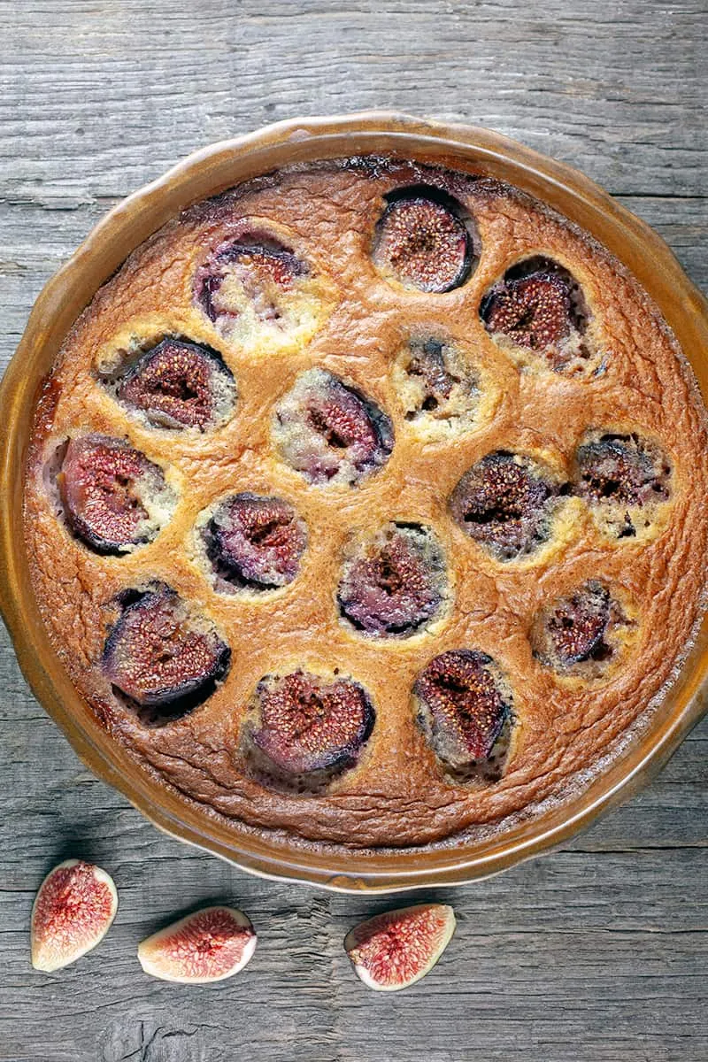 Fig clafoutis