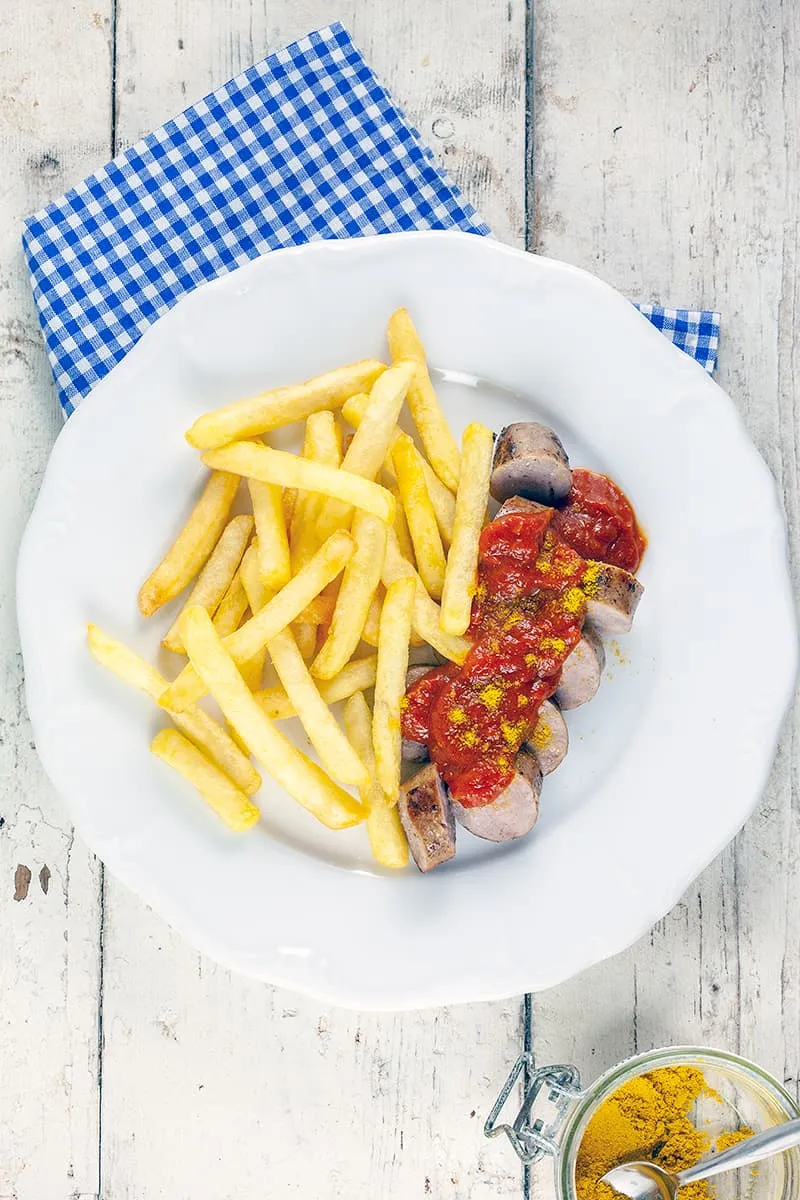German currywurst