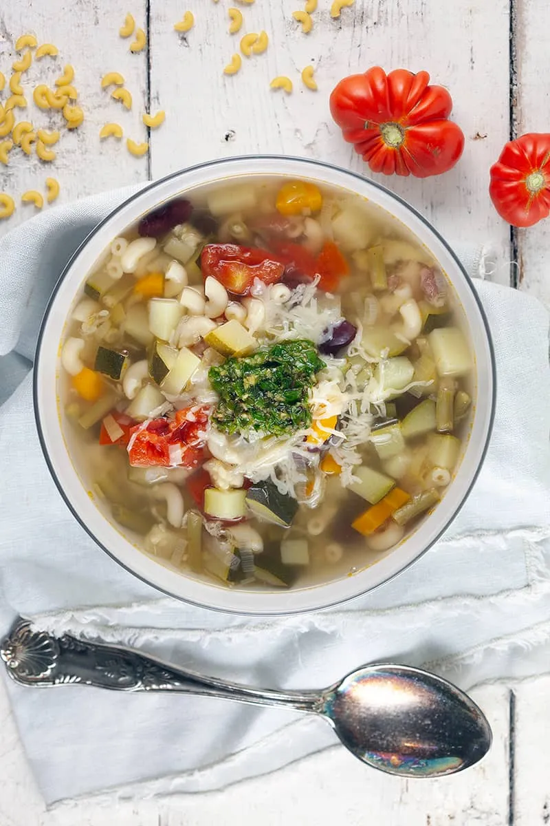 Soup au pistou – a hearty Provencal soup