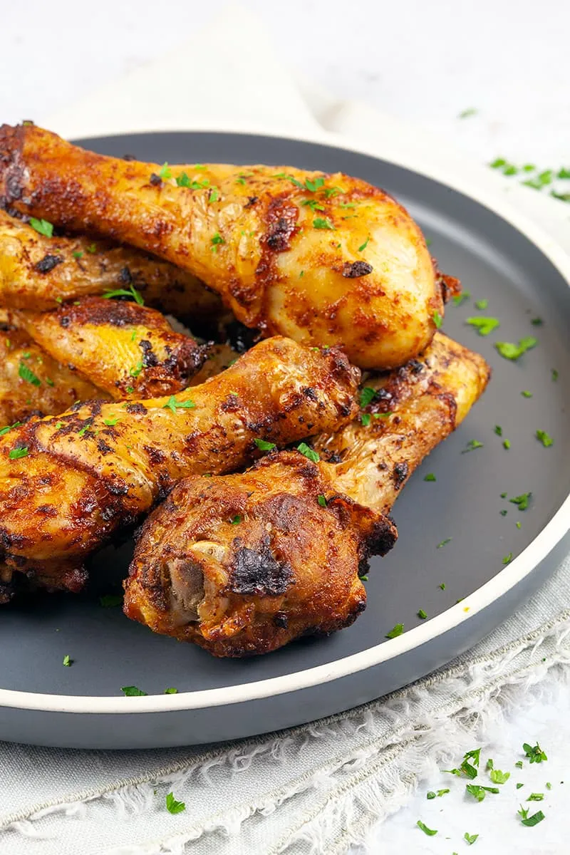 Air fryer drumsticks
