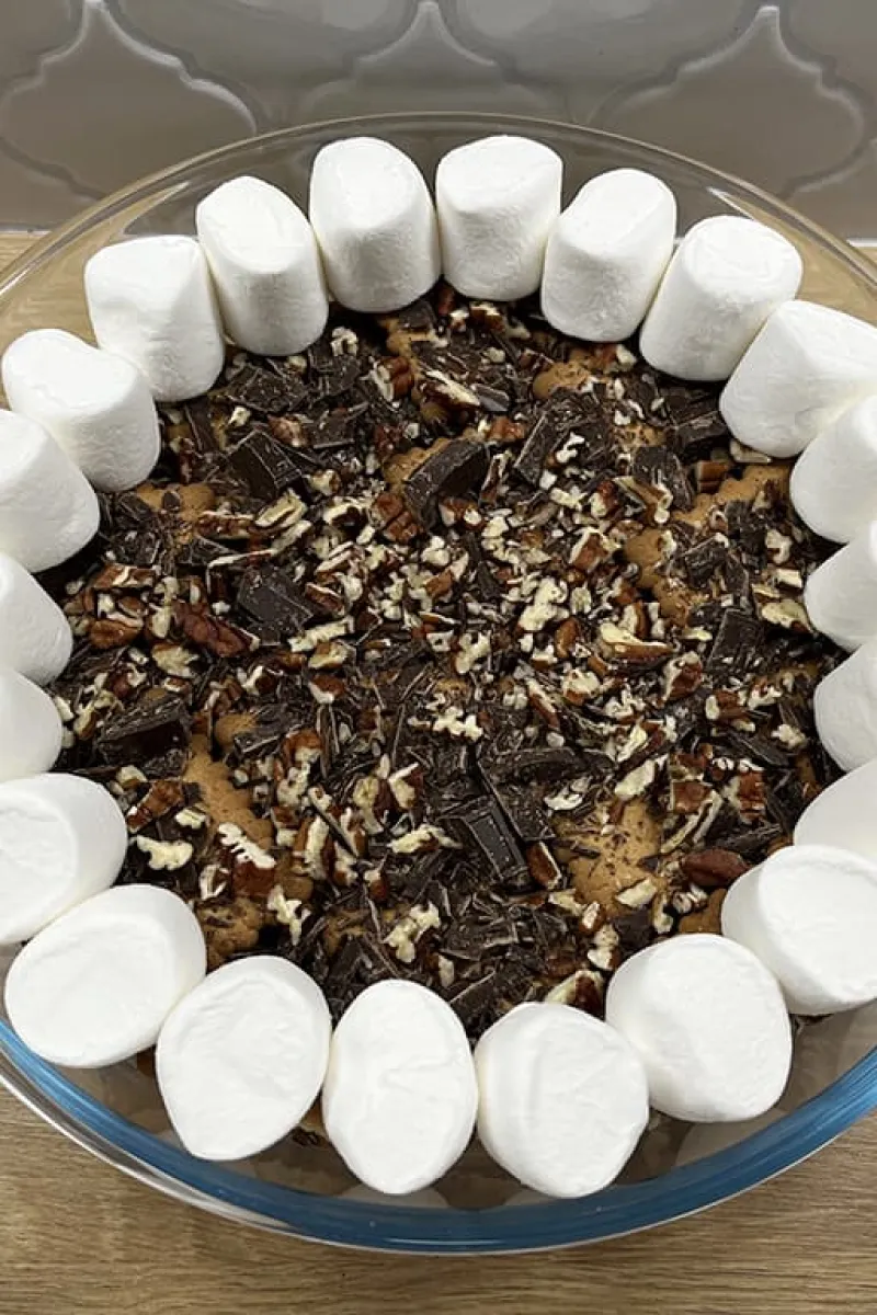 Preparing the s'mores