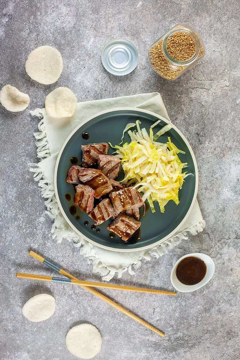 Beef tenderloin tips