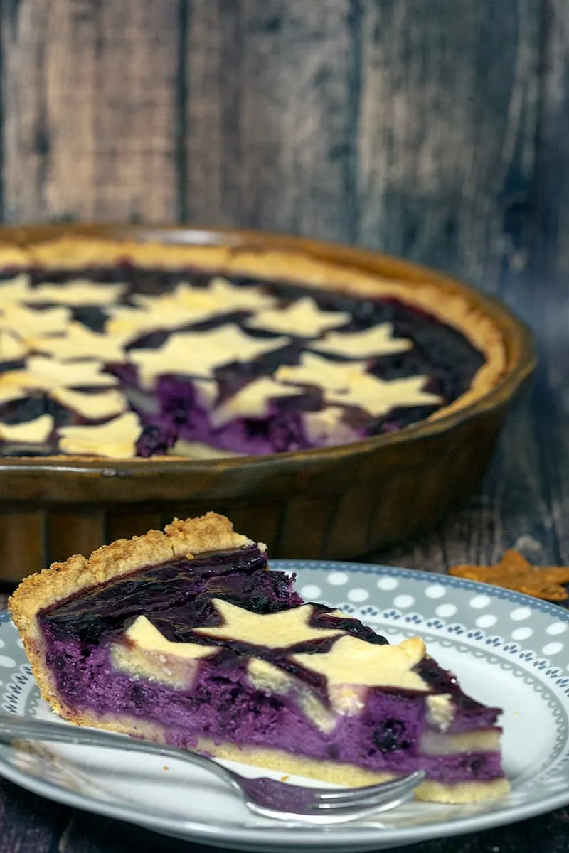 Blueberry pie