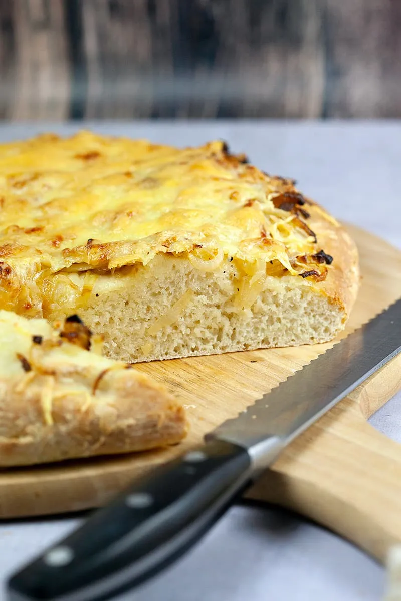 Cheese and onion bread