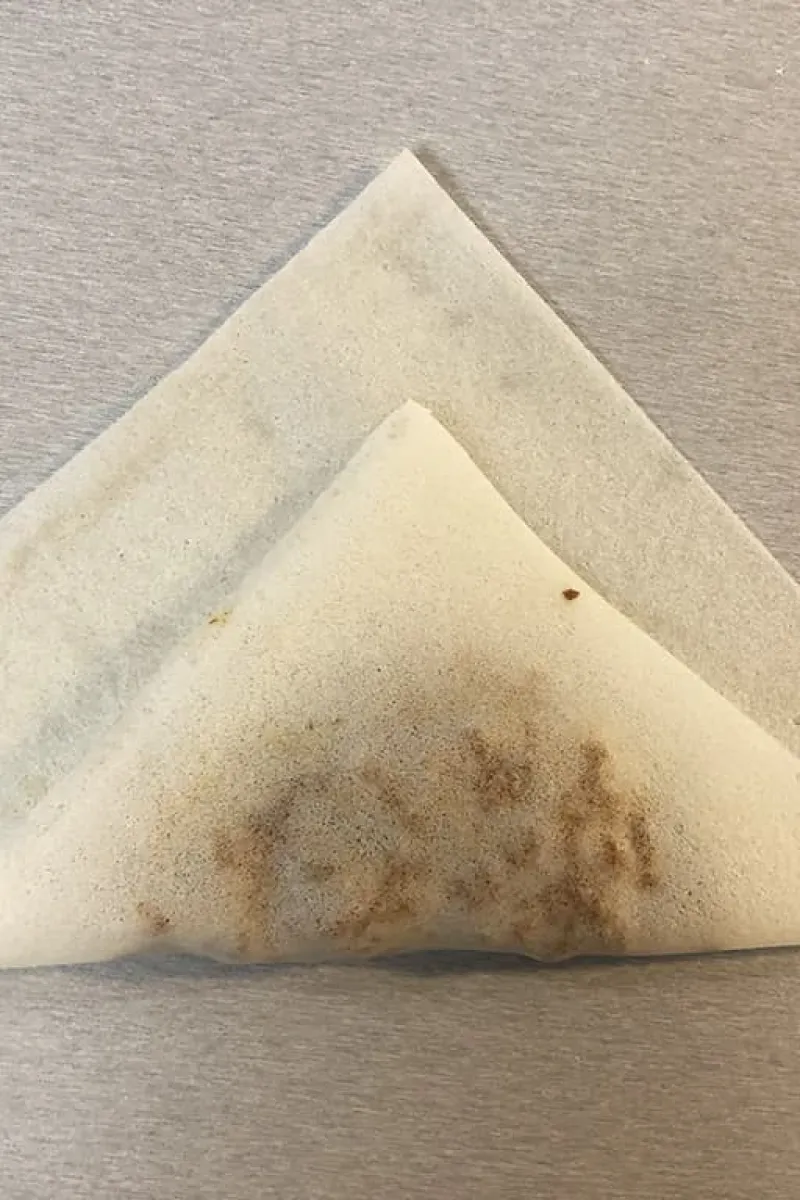 Folding the Dutch vlammetjes - step 2