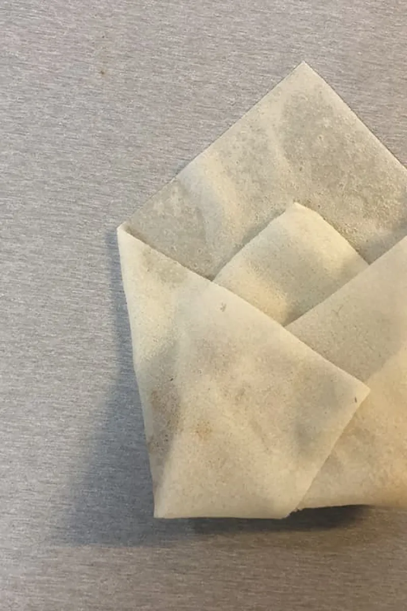 Folding the Dutch vlammetjes - step 4