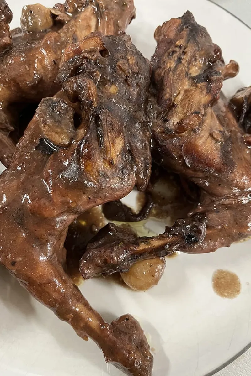 Preparing the jugged hare