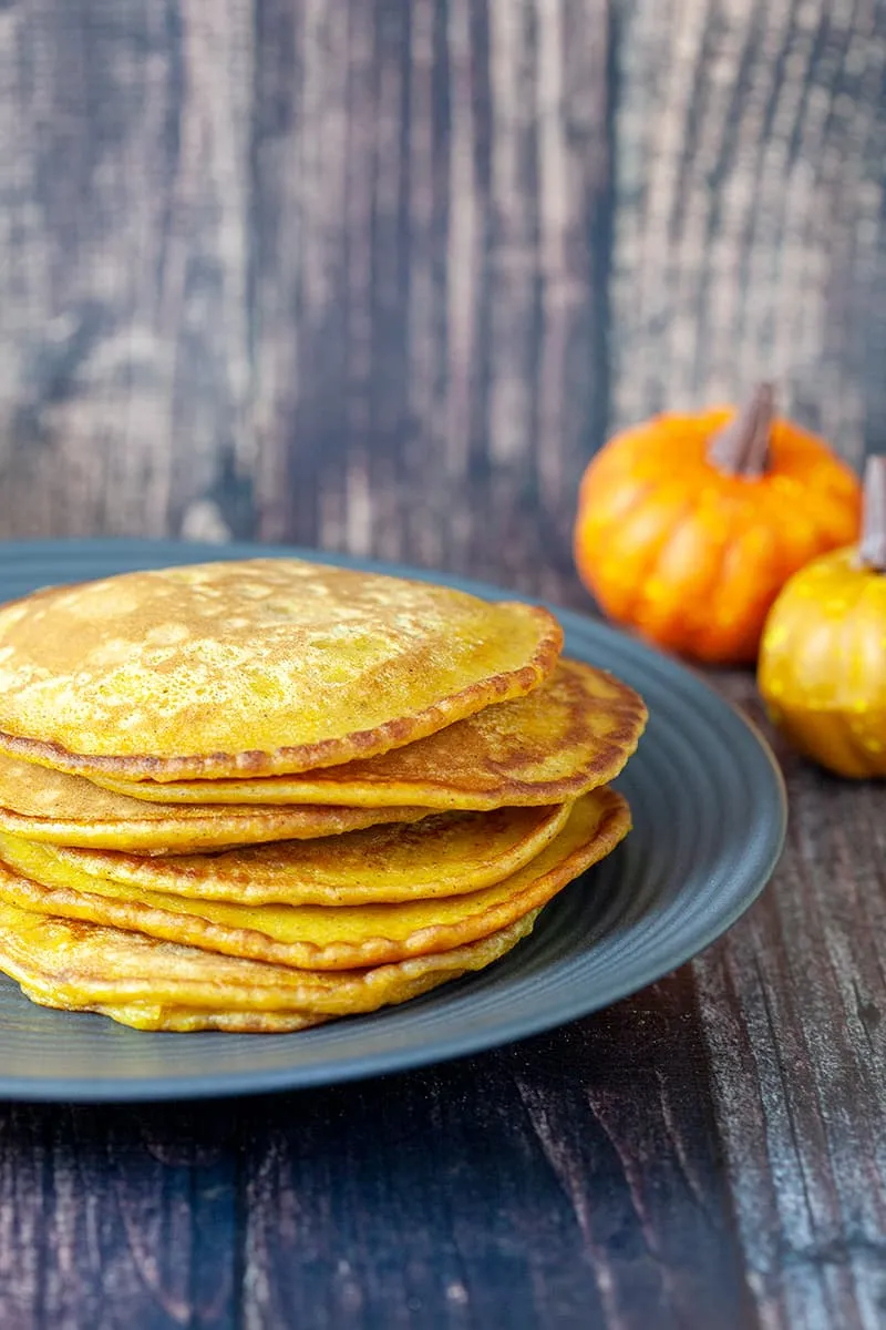 Pumpkin pancakes
