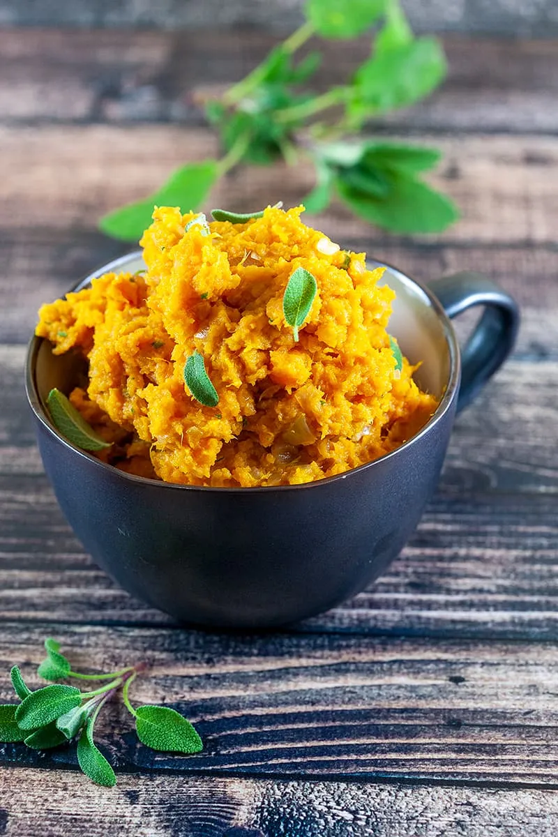 Sweet potato mash