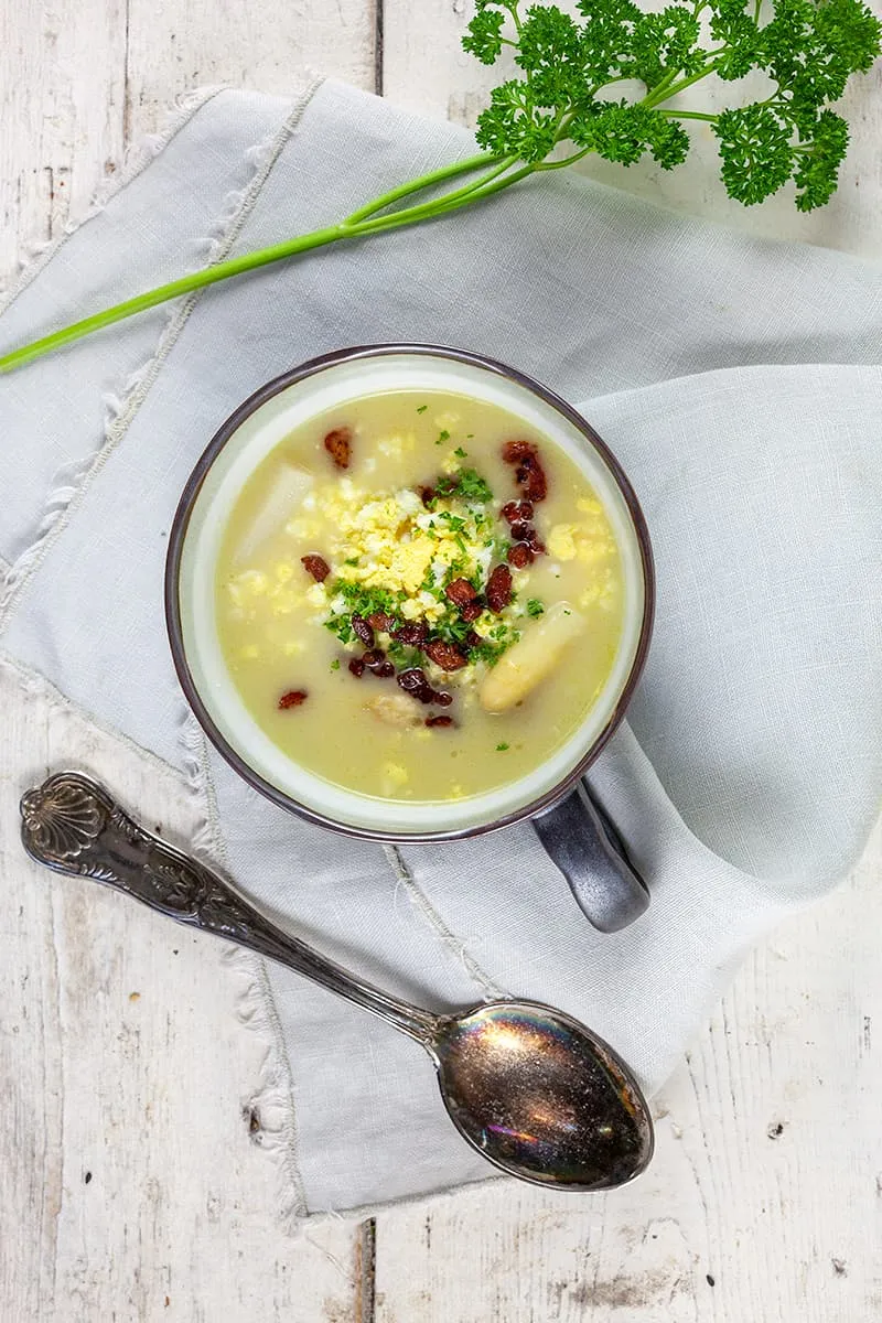 Asparagus soup