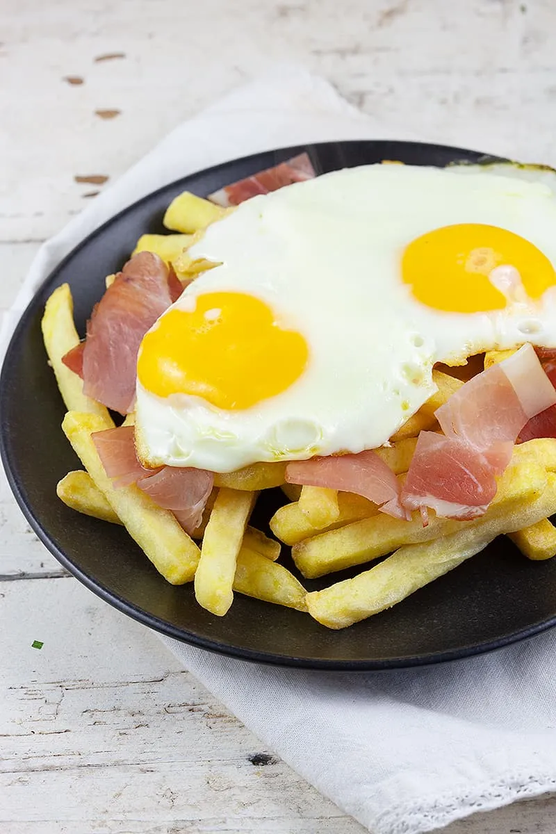 Huevos rotos - Spanish broken eggs