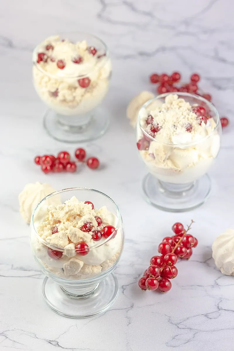 Redcurrant Eton Mess