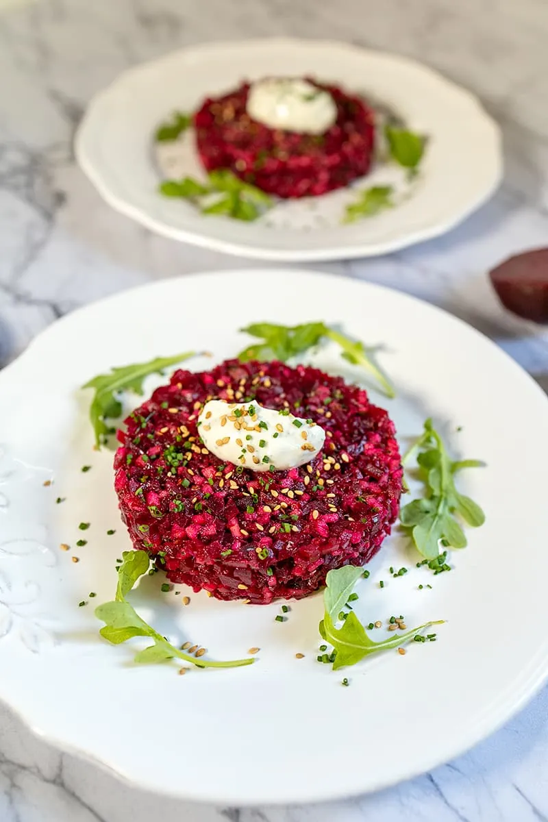 Beetroot tartare