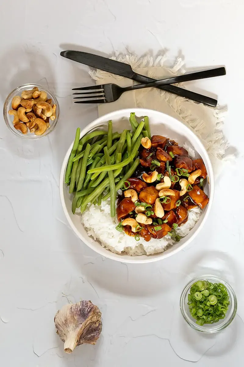 Chicken in soy sauce