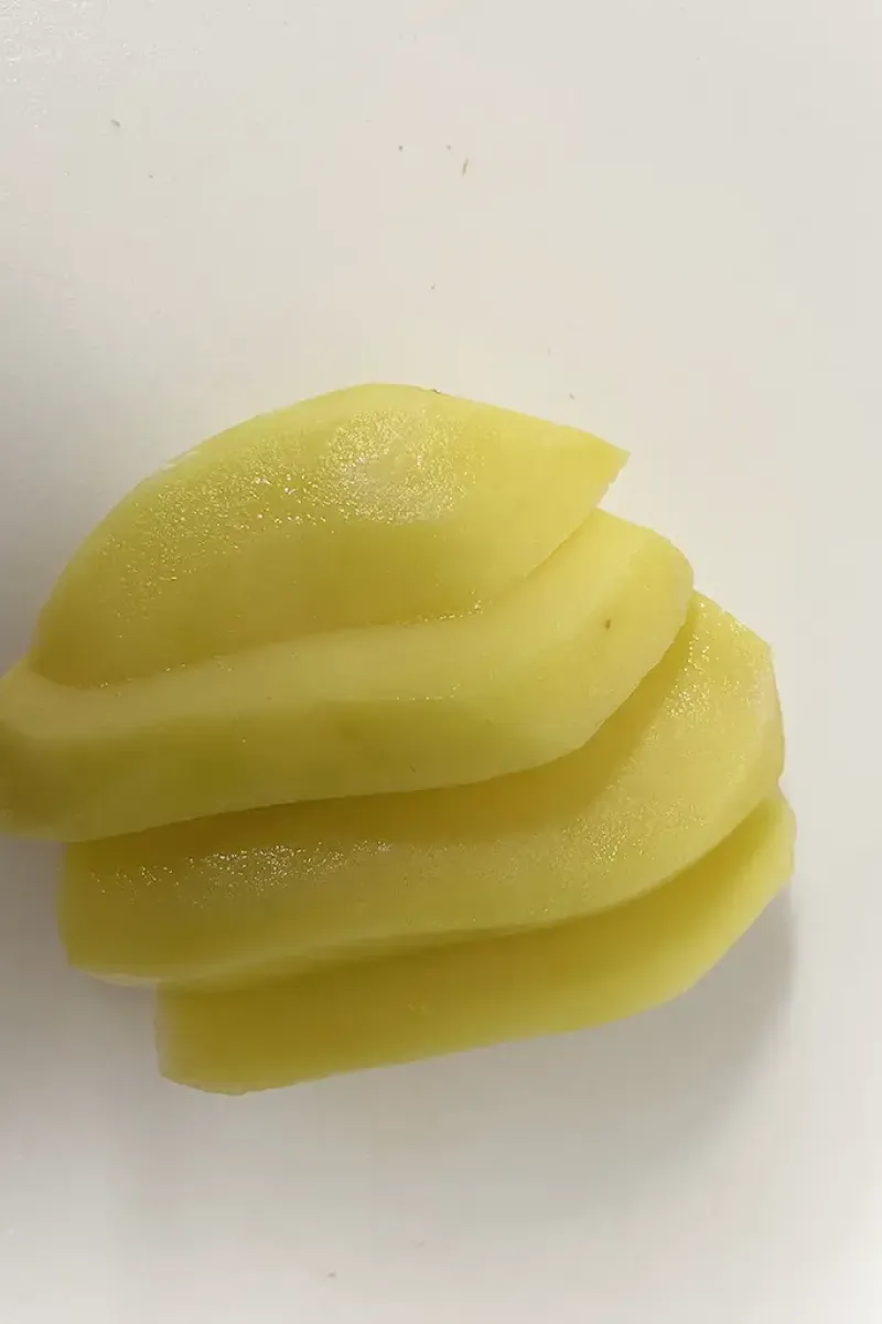 Homemade chips (fries) - step 1