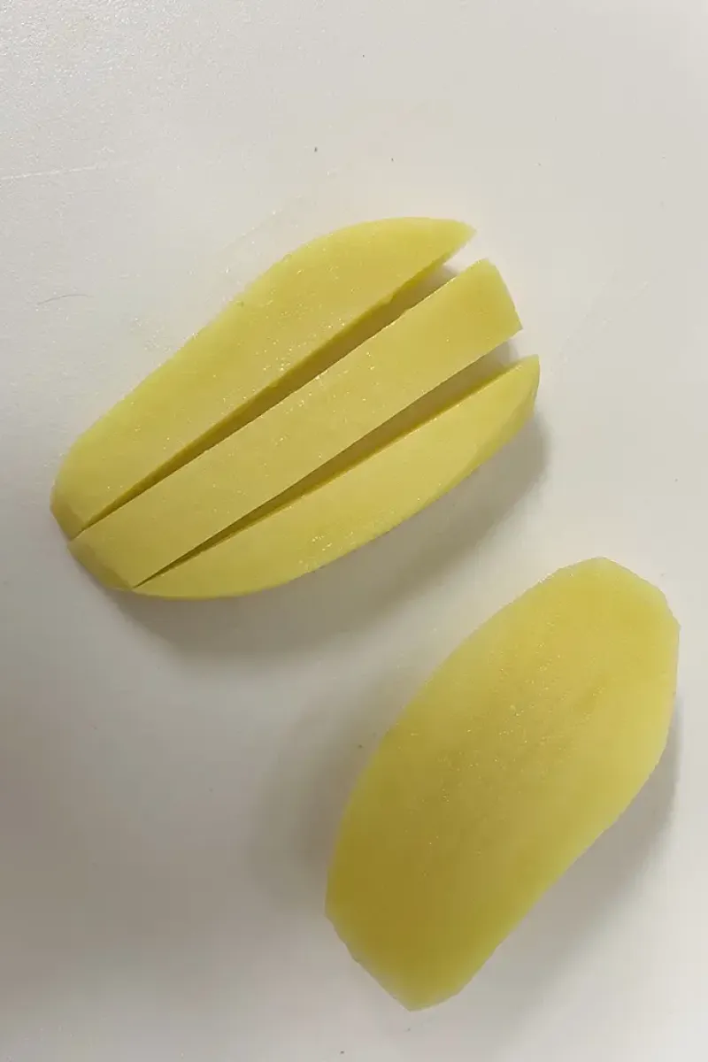 Homemade chips (fries) - step 2