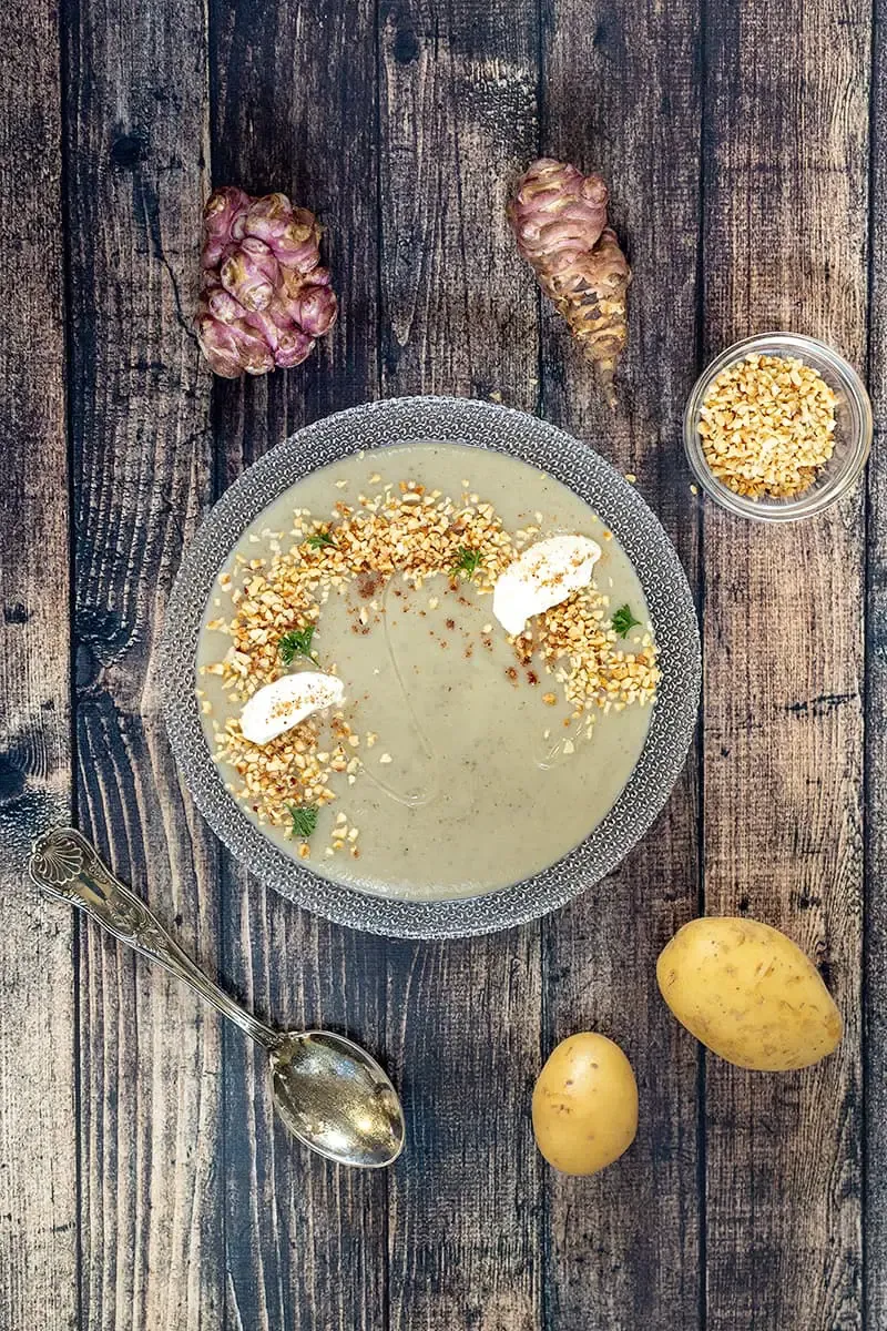Jerusalem artichoke soup