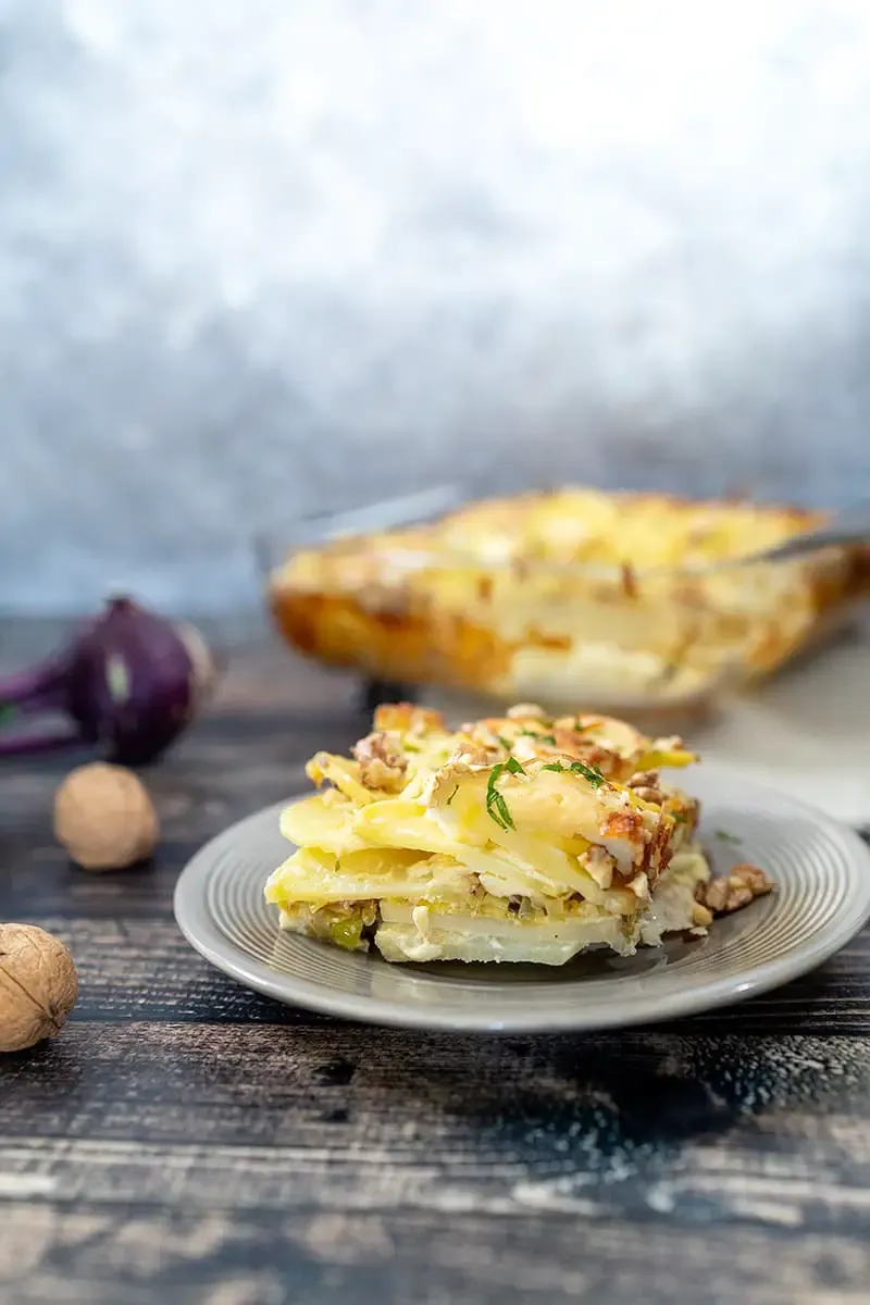 Kohlrabi casserole
