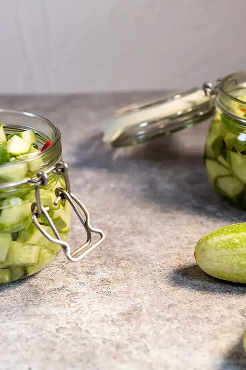 Pickled cucumbers