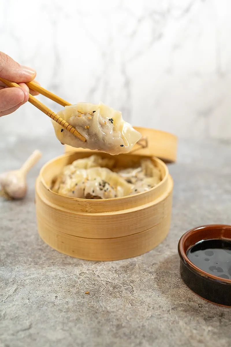Steamed dumplings