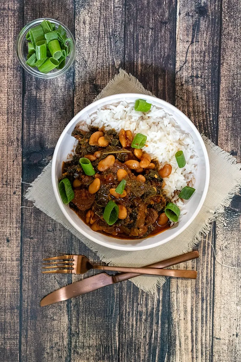 Doenjang beef stew