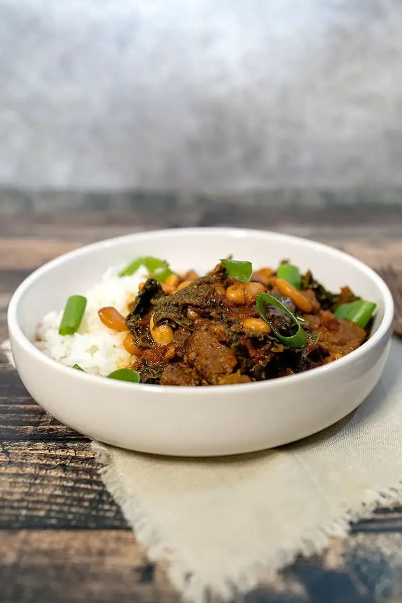Doenjang beef stew