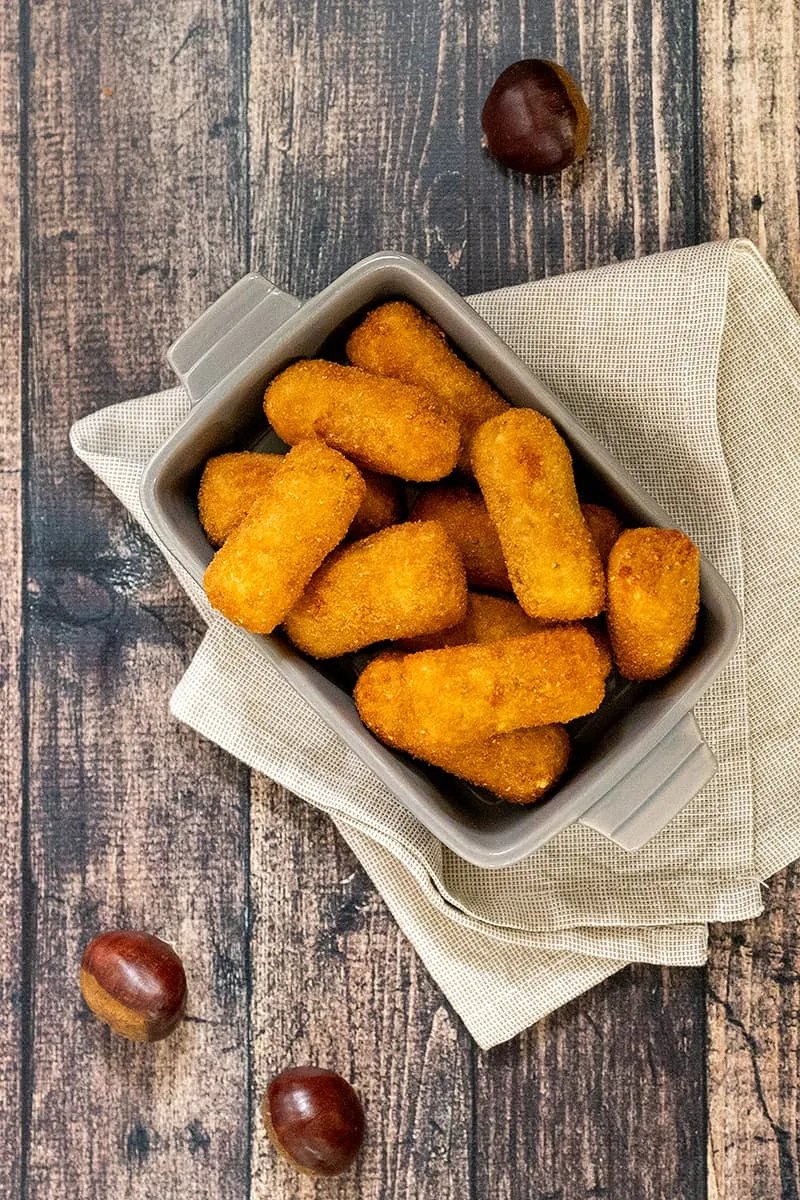 Chestnut croquettes - a festive side dish
