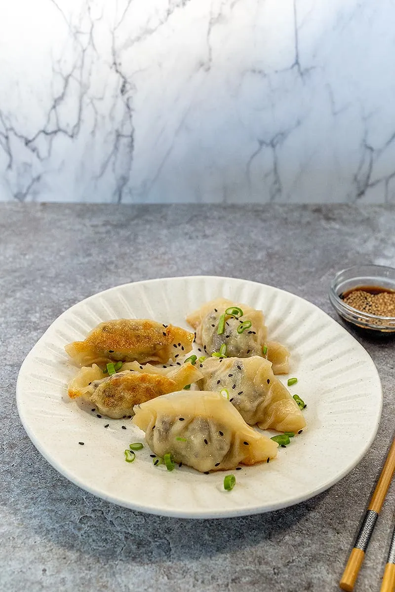 Chicken gyoza - Japanese dumplings