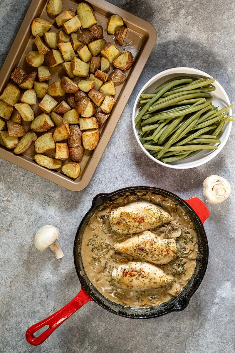 Chicken in Mushroom Sauce - with an Asian Twist