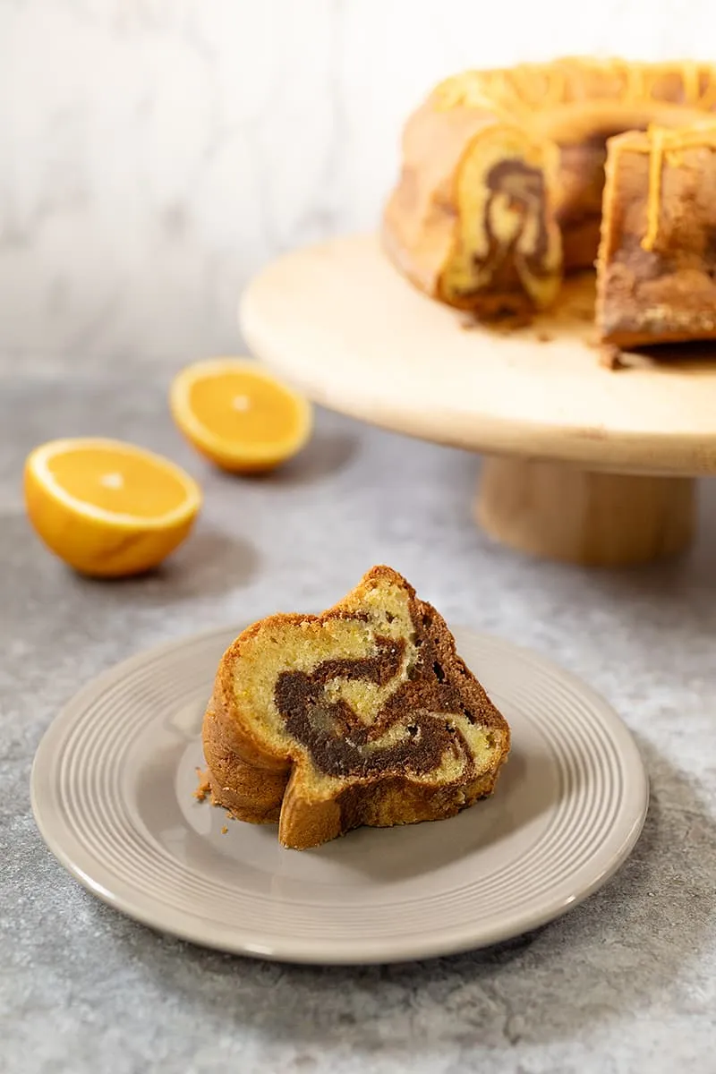Chocolate and Orange Bundt Cake