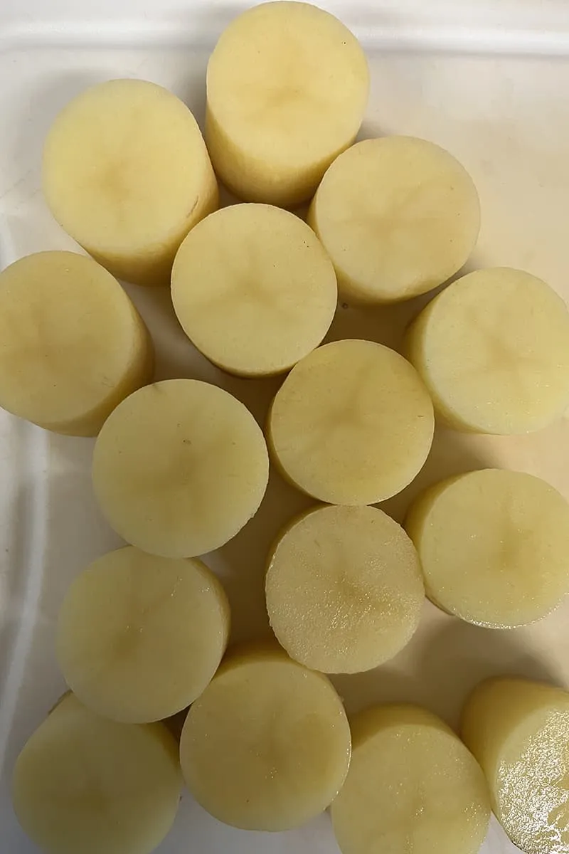 Fondant potatoes - step 3