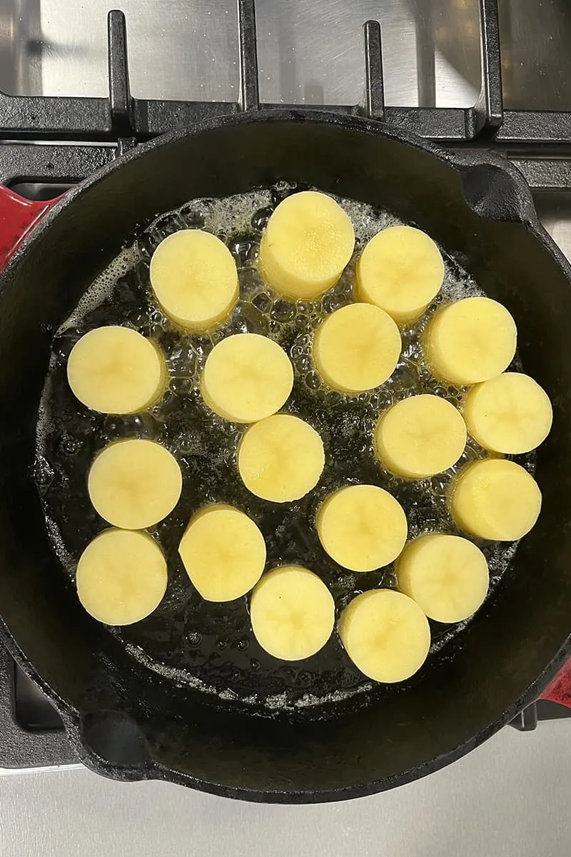 Fondant potatoes - step 4