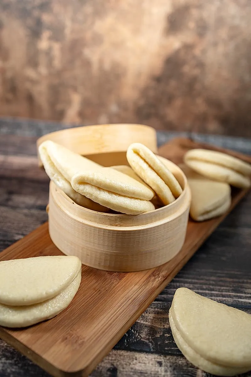 Homemade Chinese bao buns