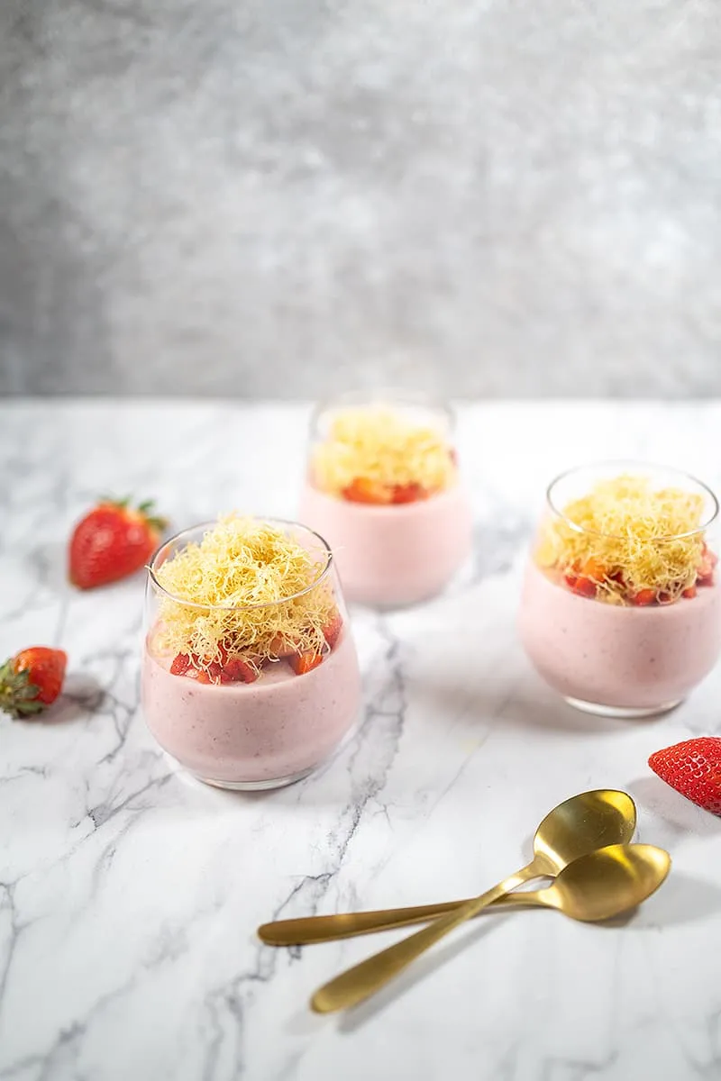 Strawberry pudding – a creamy summer dessert