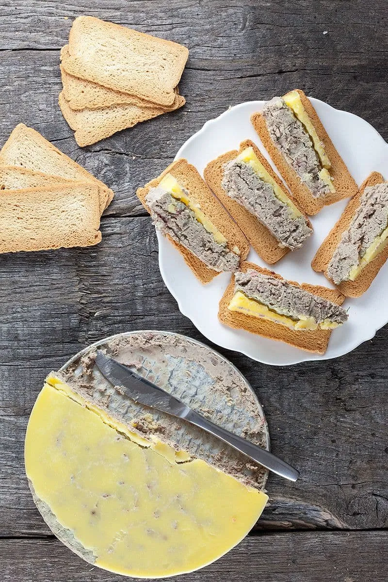 Chicken liver pâté