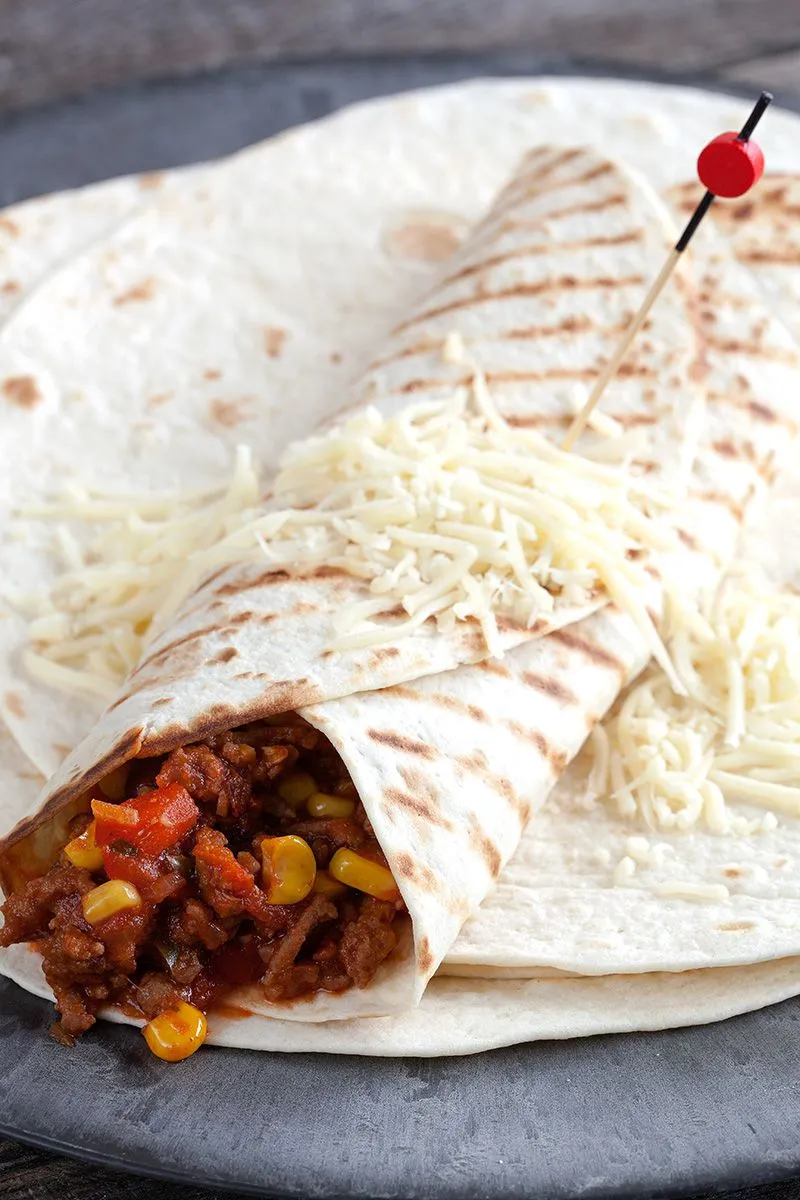 Oven-baked tortillas