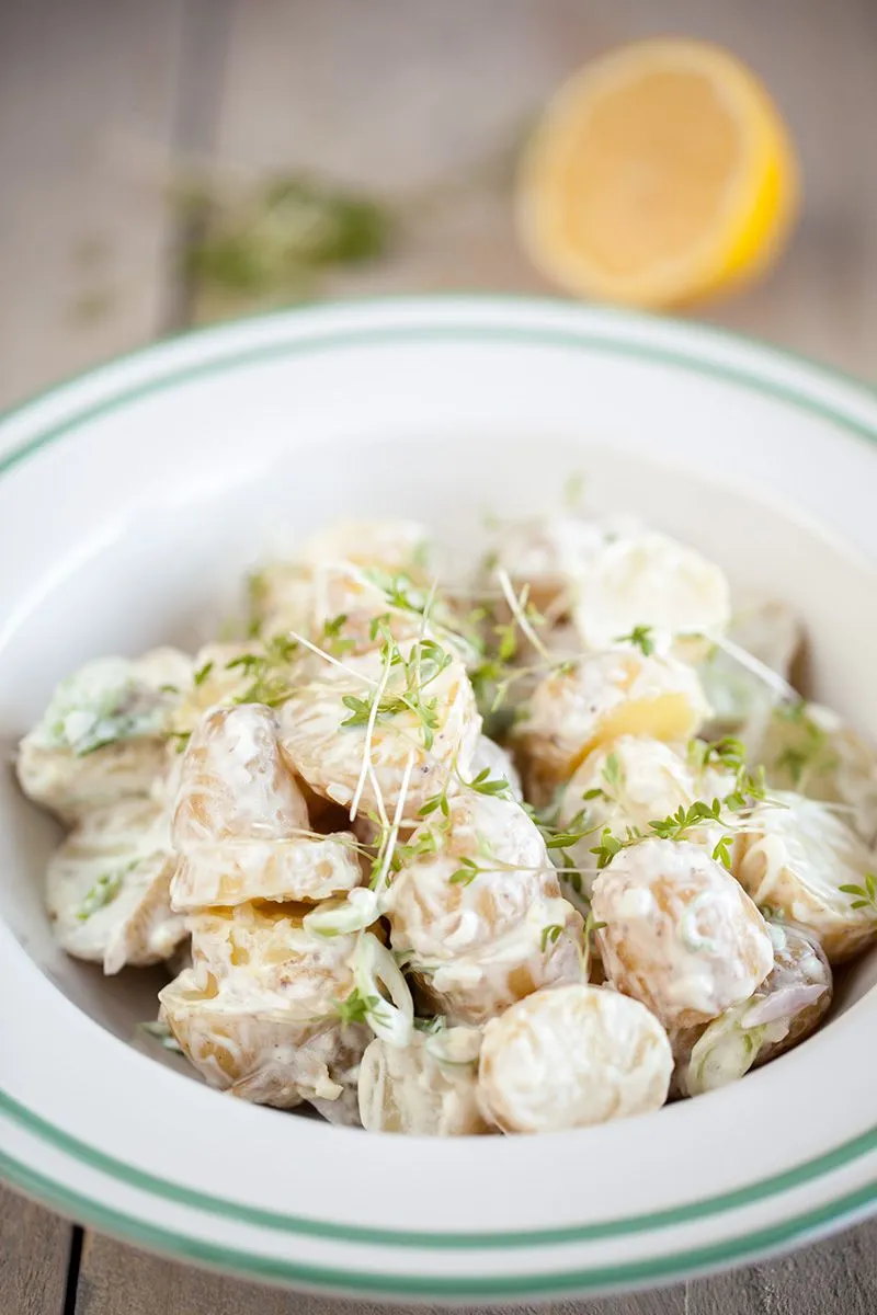 New potato salad