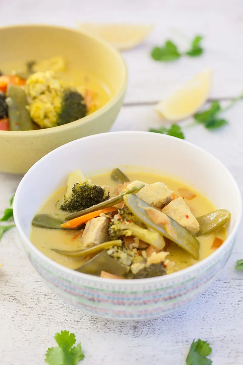 Coconut chicken curry