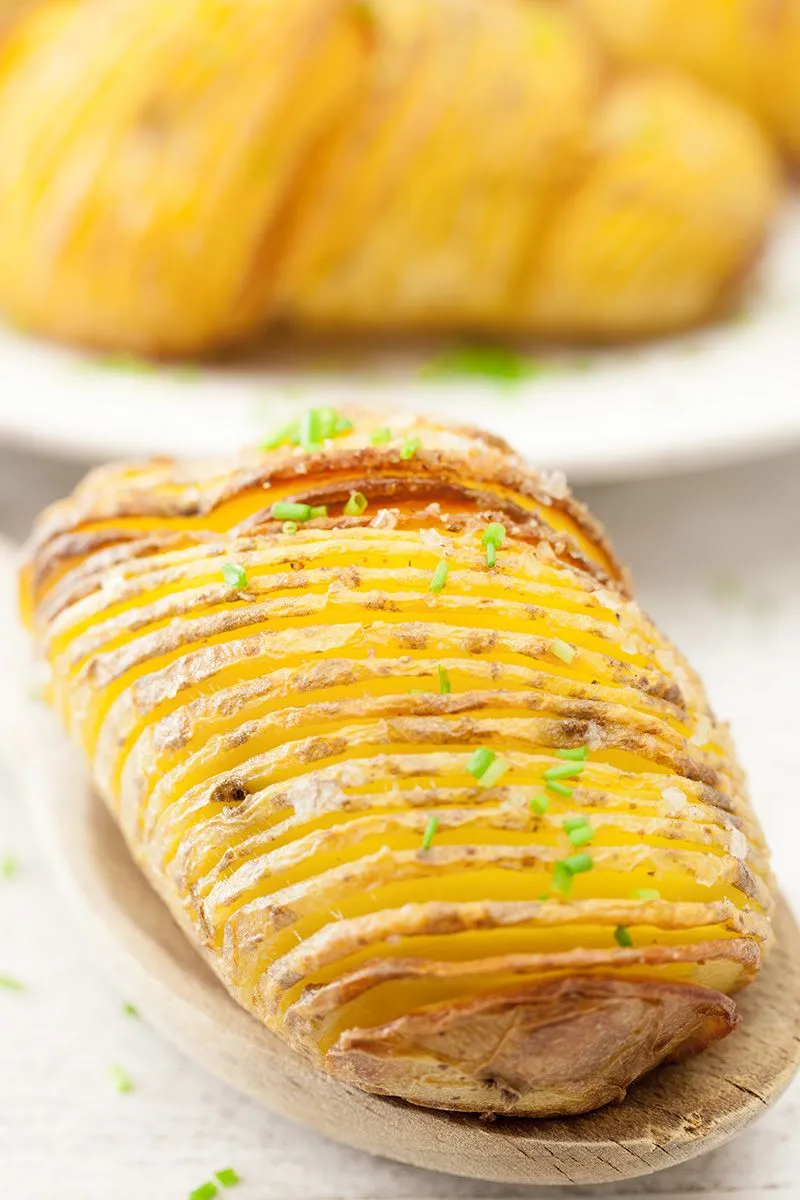 Hasselback potatoes