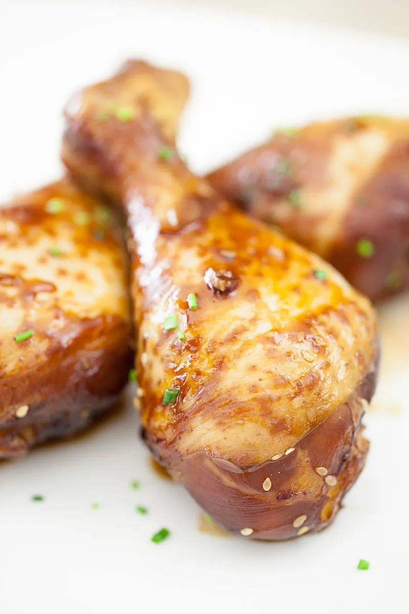 Marinated chicken legs
