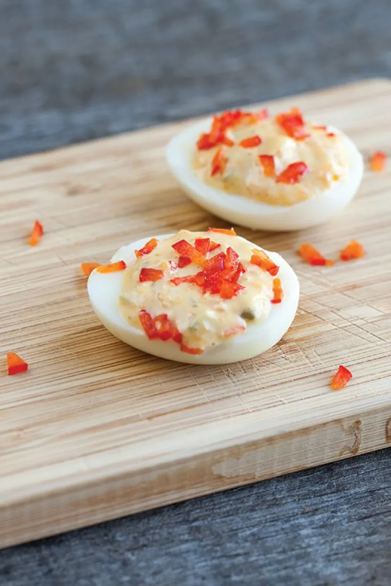 Classic deviled eggs