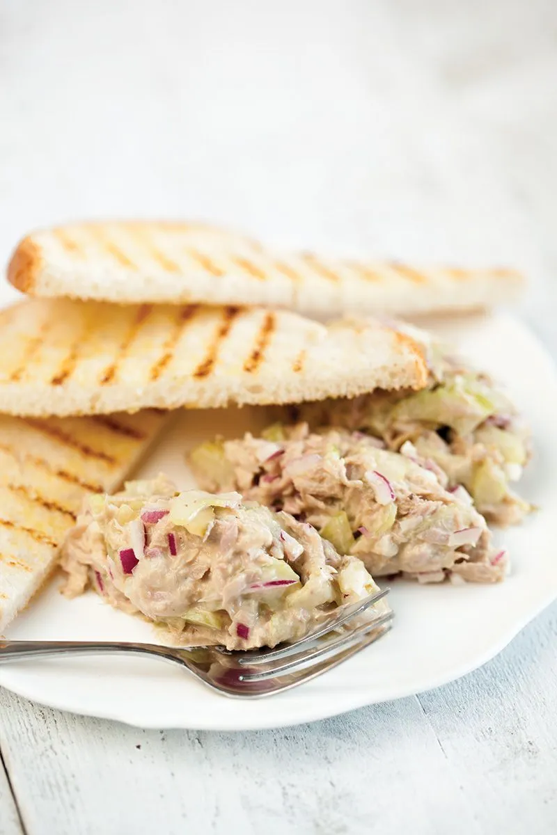 Classic tuna mayonnaise salad