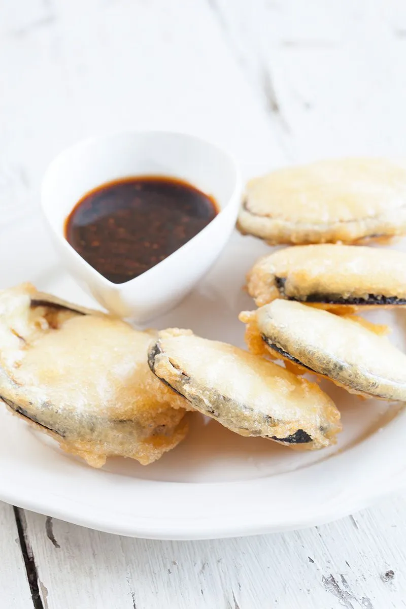 Aubergine tempura