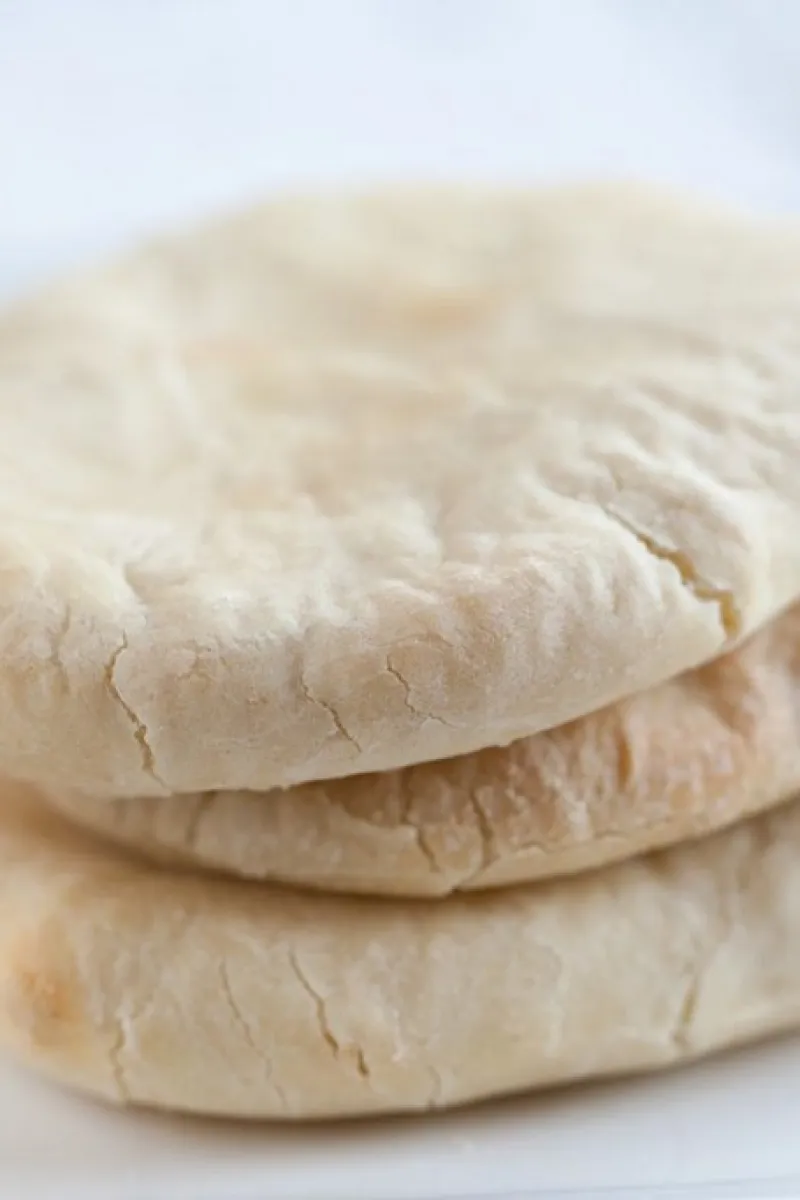 Home-made pitas